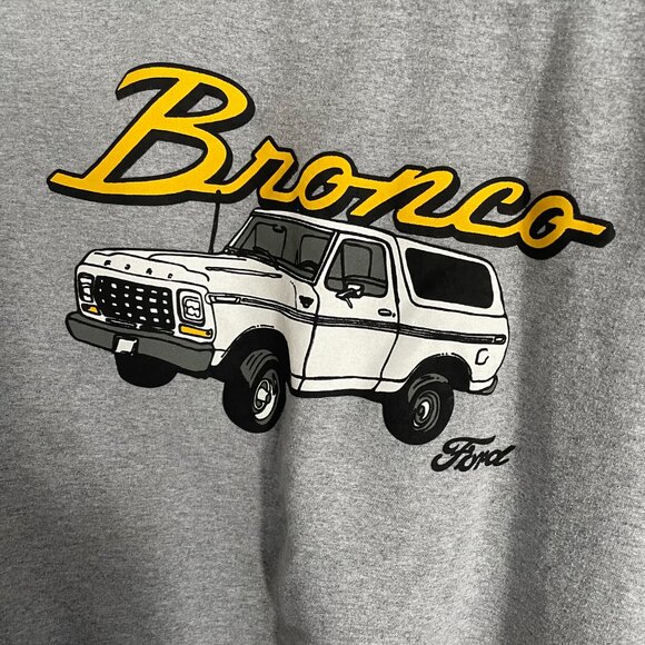 Ford Bronco sweatshirt size large modern - Picture 2 of 5